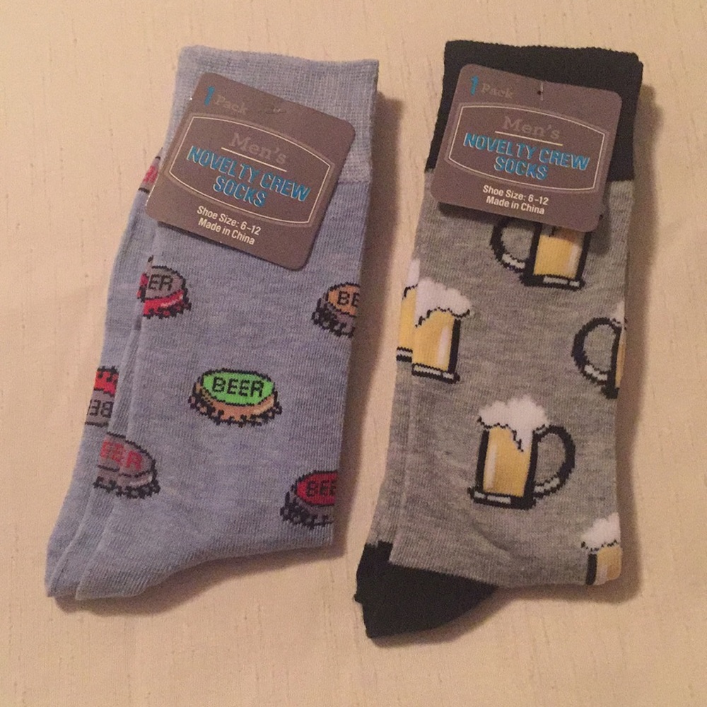 Men’s Novelty Crew Socks Bundle